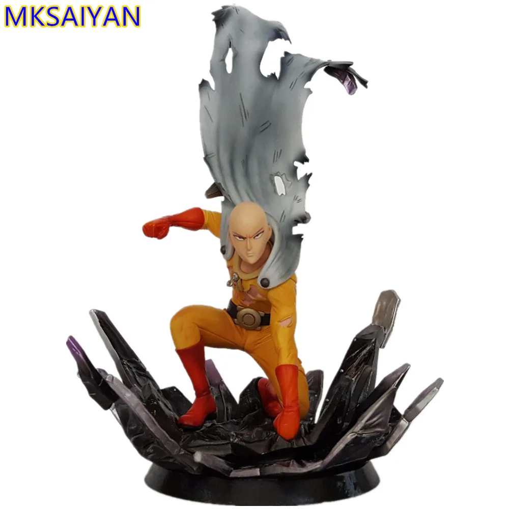 ONE PUNCH MAN ПВХ Фигурки Saitama Sensei 230 мм Аниме ONE PUNCH-MAN фигурка Коллекционная модель игрушки Фигурки Куклы Juguetes