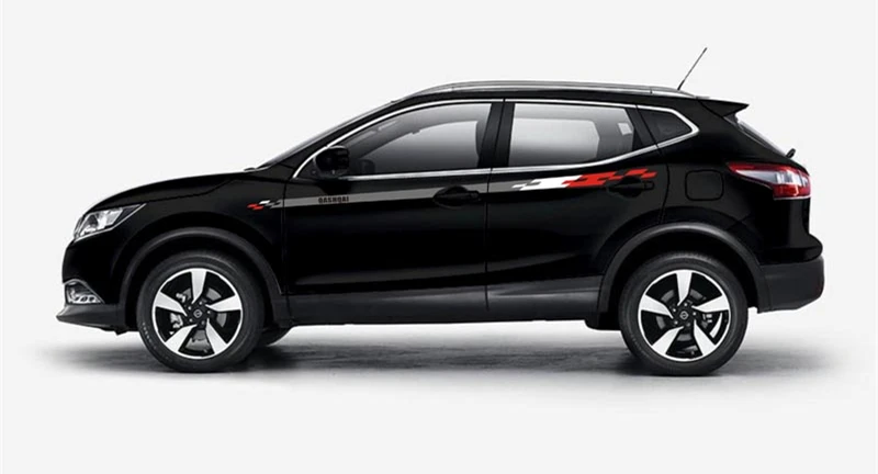 World Datong Racing Sport Stripes для Nissan QASHQAI Mark Levinson Боковая дверь наклейка автомобильная виниловая пленка