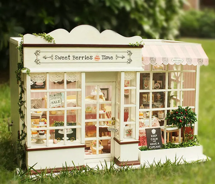 XXXG DIY хижина sweet berry time вилла ручной работы игрушечный дом европейская модель