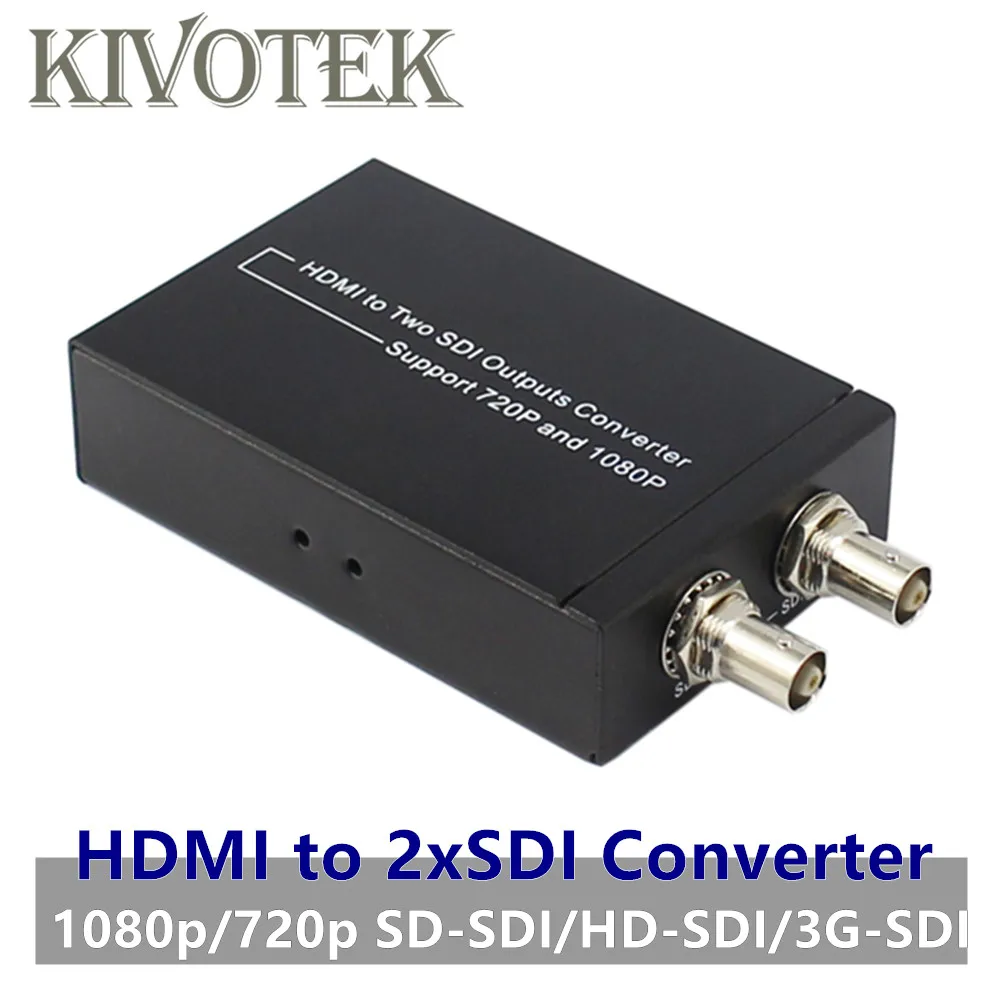 Разветвитель HDMI на 2xSDI адаптер HD1080P внешний/внешний диаметр 3G SDI мужские разъемы