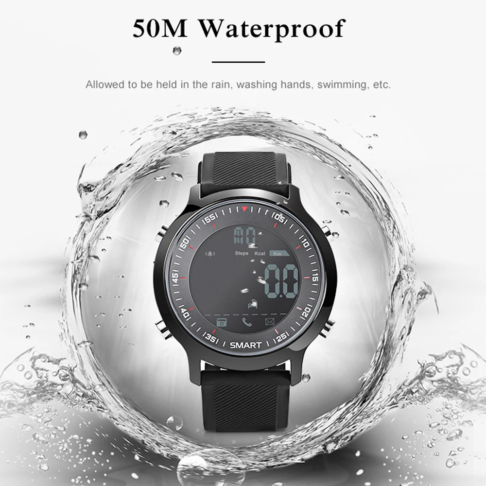 Smart wit EX18 Bluetooth Смарт часы спортивные секундомер водонепроницаемый наручный
