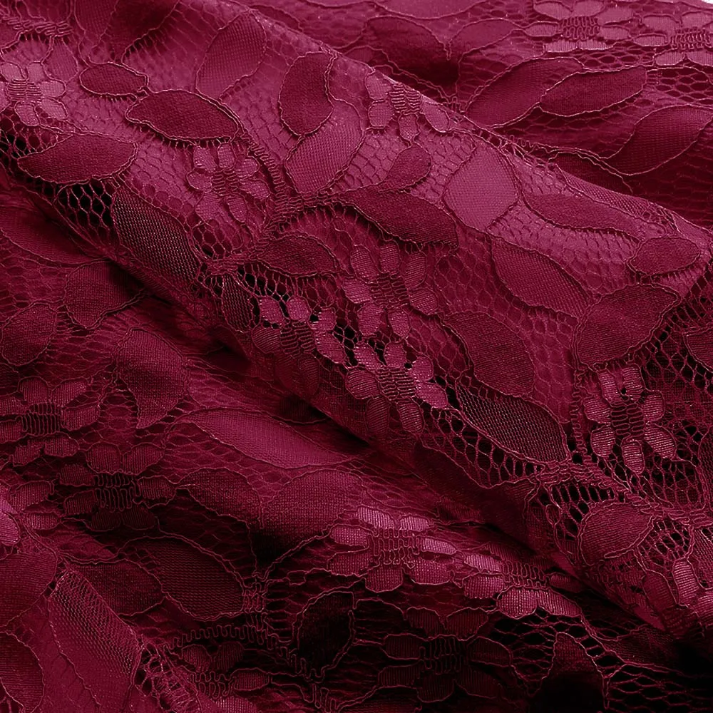 Женское винтажное платье с цветочным принтом кружевное коктейльное вырезом для