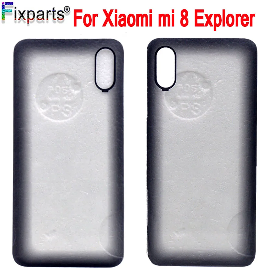 For Xiaomi mi 8 Explorer Back Battery Cover Rear Door Housing Case Panel Replacement | Мобильные телефоны и аксессуары