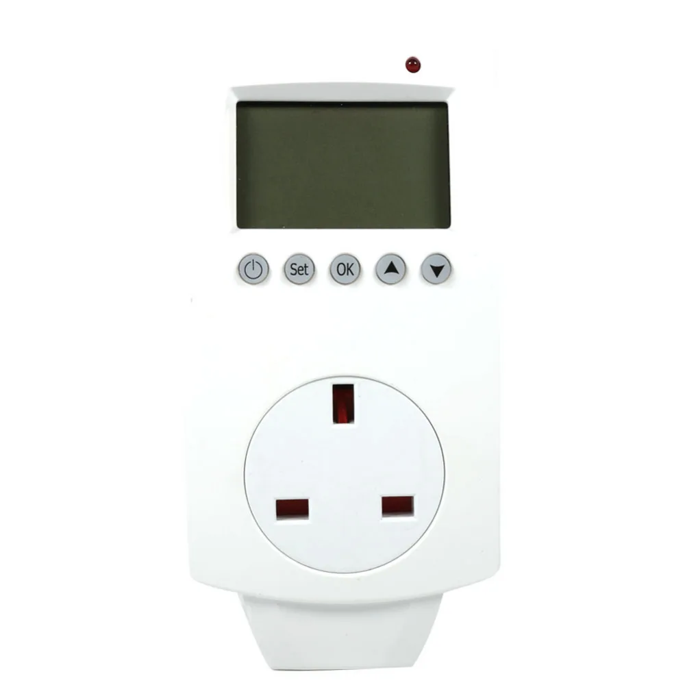 Стандарт ЕС/Великобритании termohigrametros штекер цифрового соединения в термостат