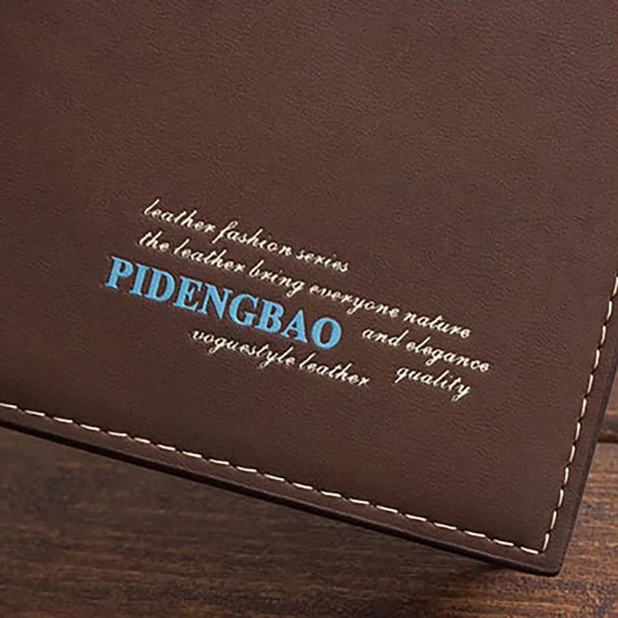 Тонкие мужские бумажники длинный кожаный мужской кошелек винтажные кошельки