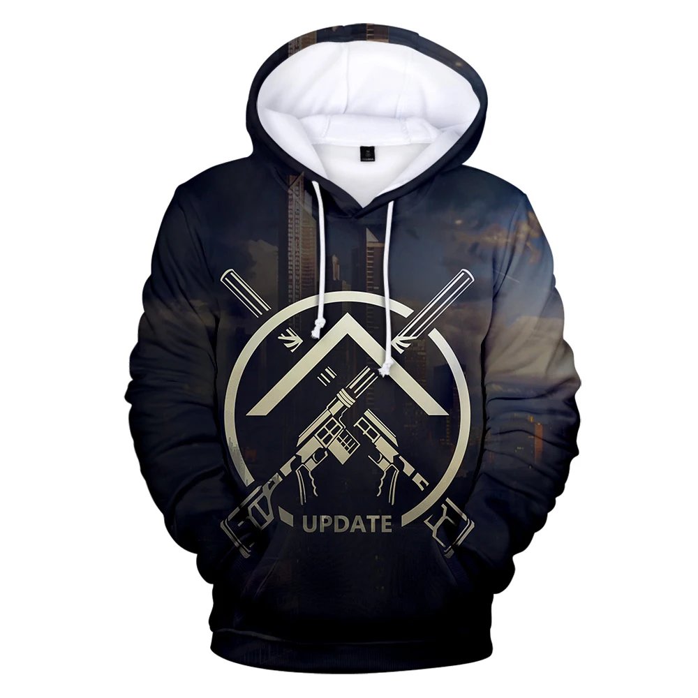 

3D Escape from Tarkov Hoodie High Quality Game Harajuku Sweatshirts Warm Hot Hoodies Men/Women Fashion Hip Hop Streetwear 4XL