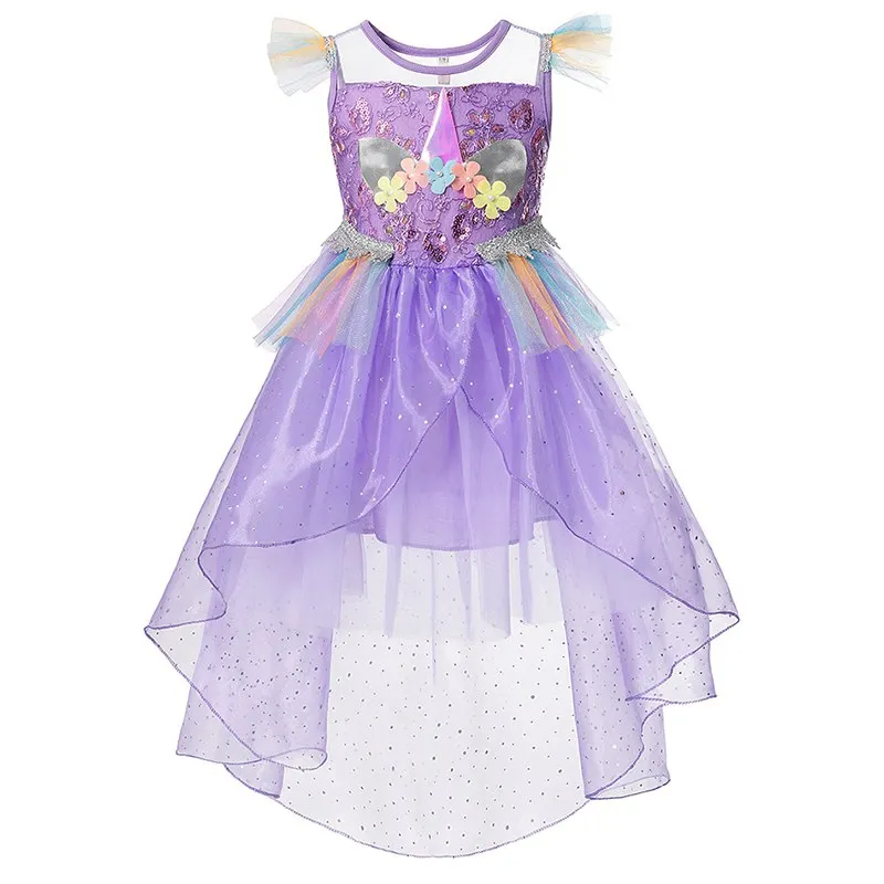 Детское платье без рукавов с единорогом на Хэллоуин | Детская одежда и обувь