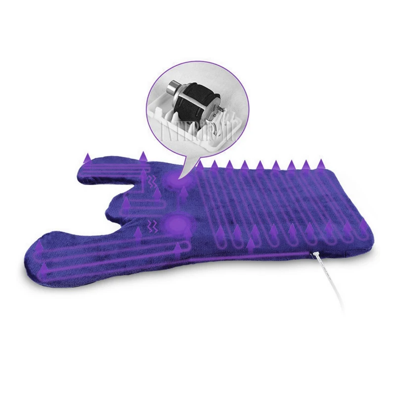 Новый фланелевый массажный Домашний Массажер для облегчения боли в шее плечах