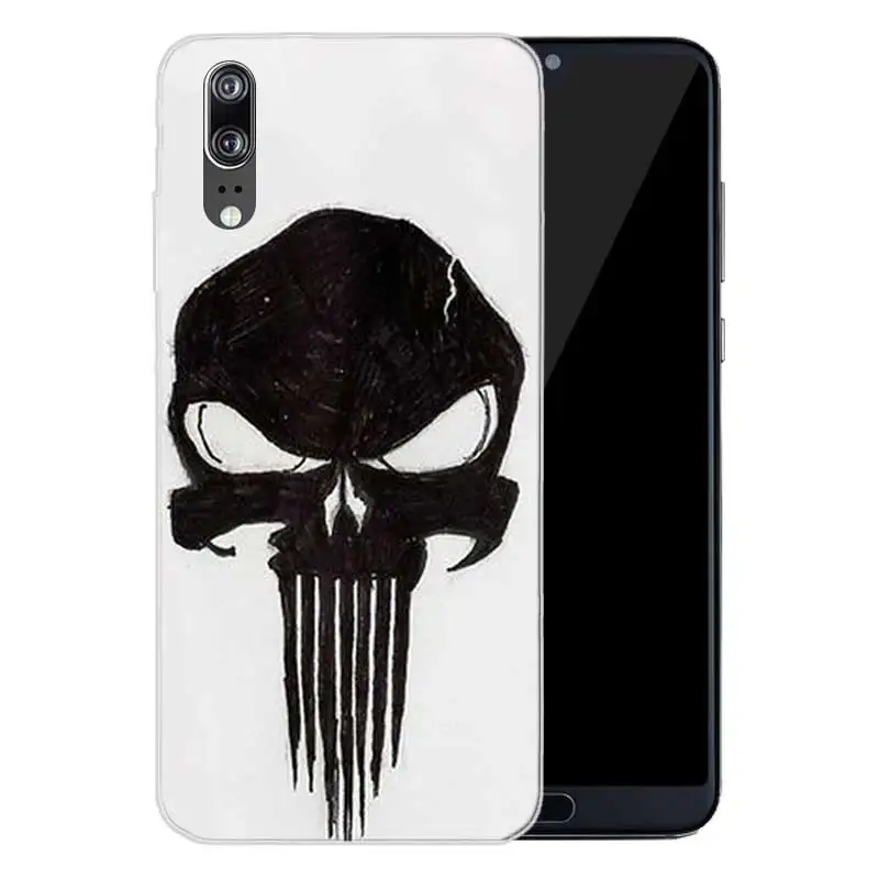 Мягкий силиконовый чехол для задней панели телефона Huawei P20 P30 P8 P9 P10 lite Pro Plus P Smart + TPU