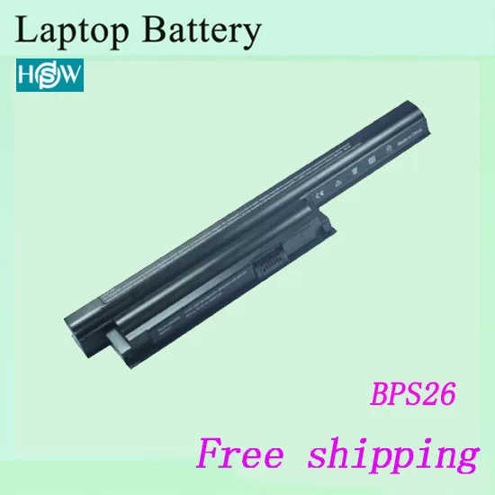 VPCCA16EC VPCCA17EC VPCCA18EC VPCCA26EC VPCCA27EC VPCCA28EC Аккумулятор для ноутбука SONY VGP BPL26 BPS26A|laptop battery for