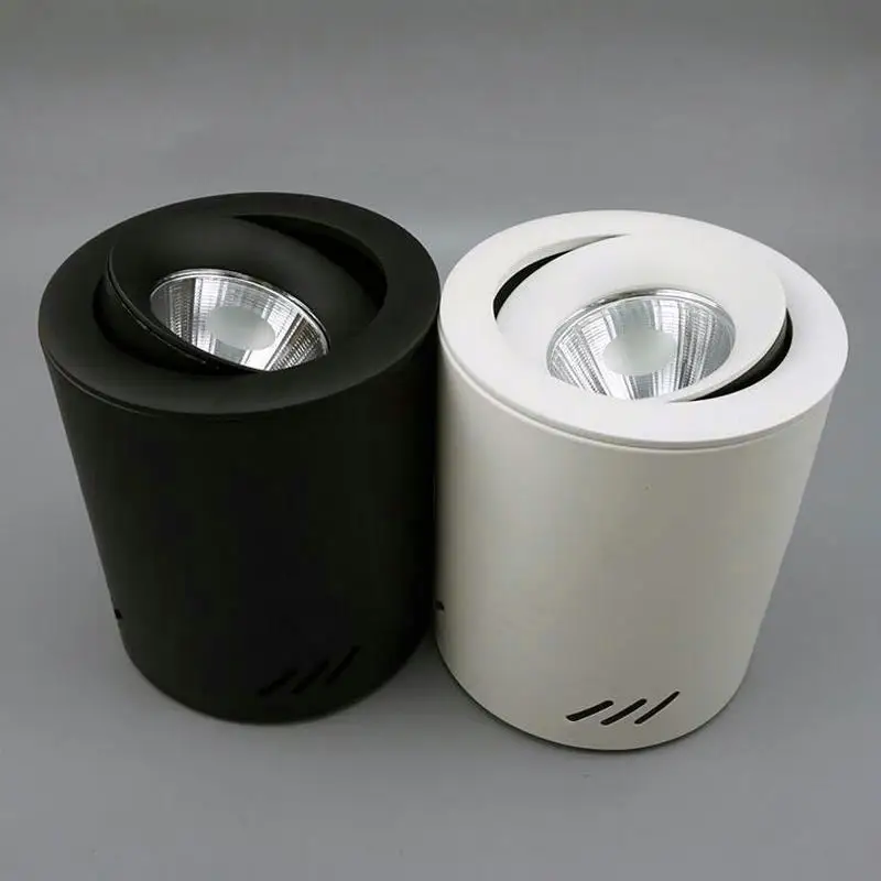 Светодиодный потолочный светильник 10 Вт 12 15 CREE COB холодный белый/теплый белый