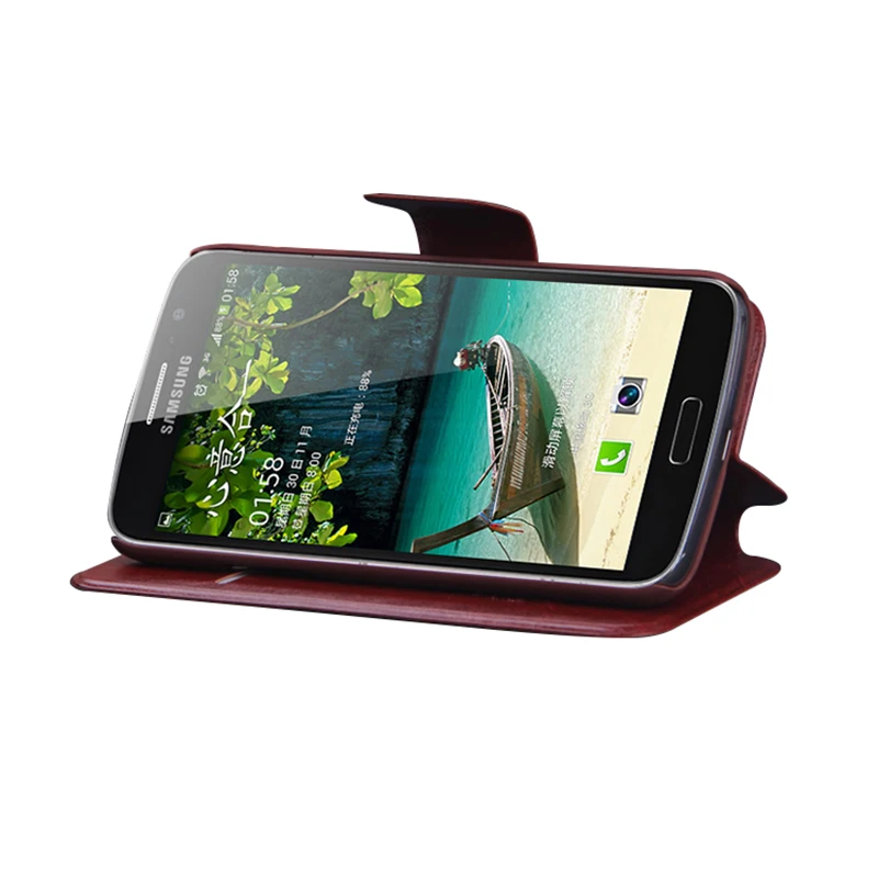 Ретро кожаный чехол с откидной крышкой для Samsung Galaxy A20 защитный телефона чехлом SM
