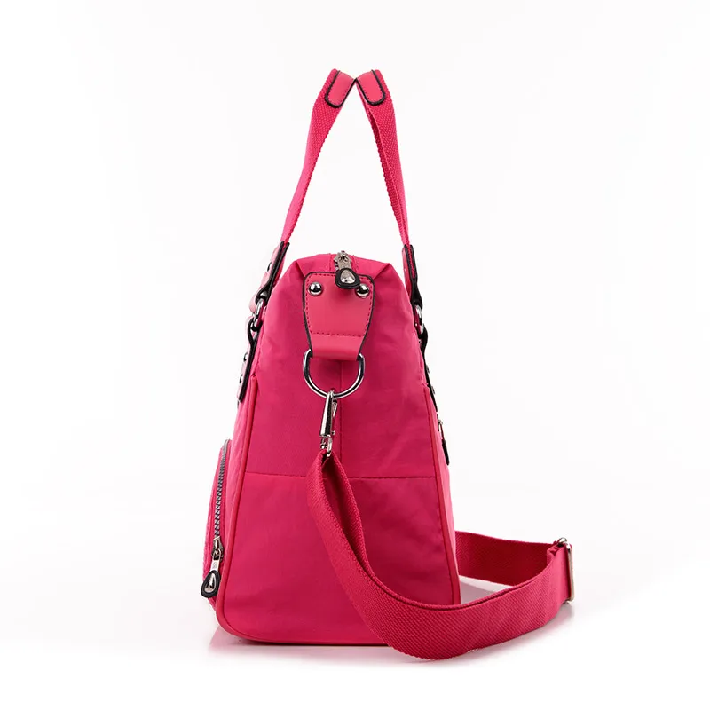 Женские сумки модные с верхней ручкой bolsas feminina однотонные для женщин нейлоновые