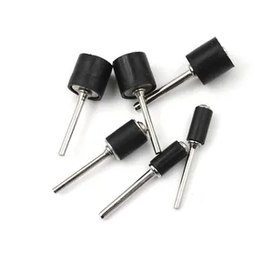 Барабанная шлифовальная бумага Круг набор полировальных гвоздей для Dremel Резиновый барабан оправка 18 14 дюйма шлифовальный станок