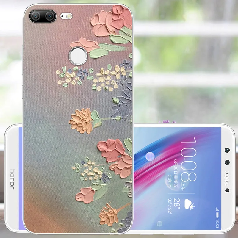 Мягкий чехол для huawei honor 9 lite силиконовый защитная задняя крышка бампер телефона