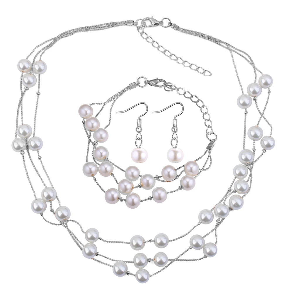 

ZA Fashion Simulated Pearl Coin Strand Statement Necklaces For Women Bohemian Girl Gift Round Pendant Choker Collar Jewelry 2018