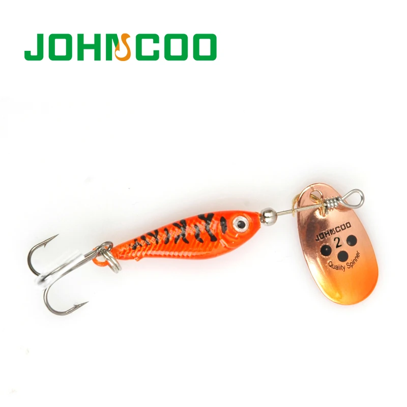 JOHNCOO 1 шт. Новинка Спиннер наживка металлическая ложка приманка 11 г 15 20
