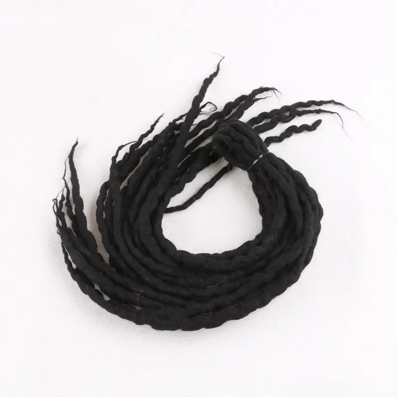 Роскошные для плетения 10 прядей на рост 90 см 120 длинные Непал валяной шерсти из