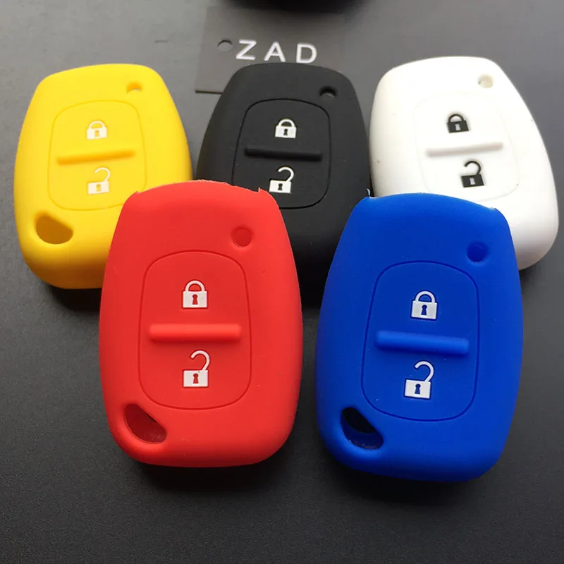2 кнопки силиконовый резиновый автомобильный брелок дистанционного управления с