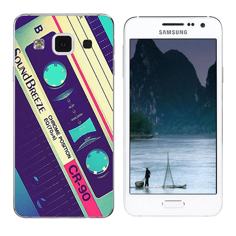 Чехол для Samsung Galaxy A3 2015 принт пианино TPU мягкий чехол телефона A3000 A300F чехлы
