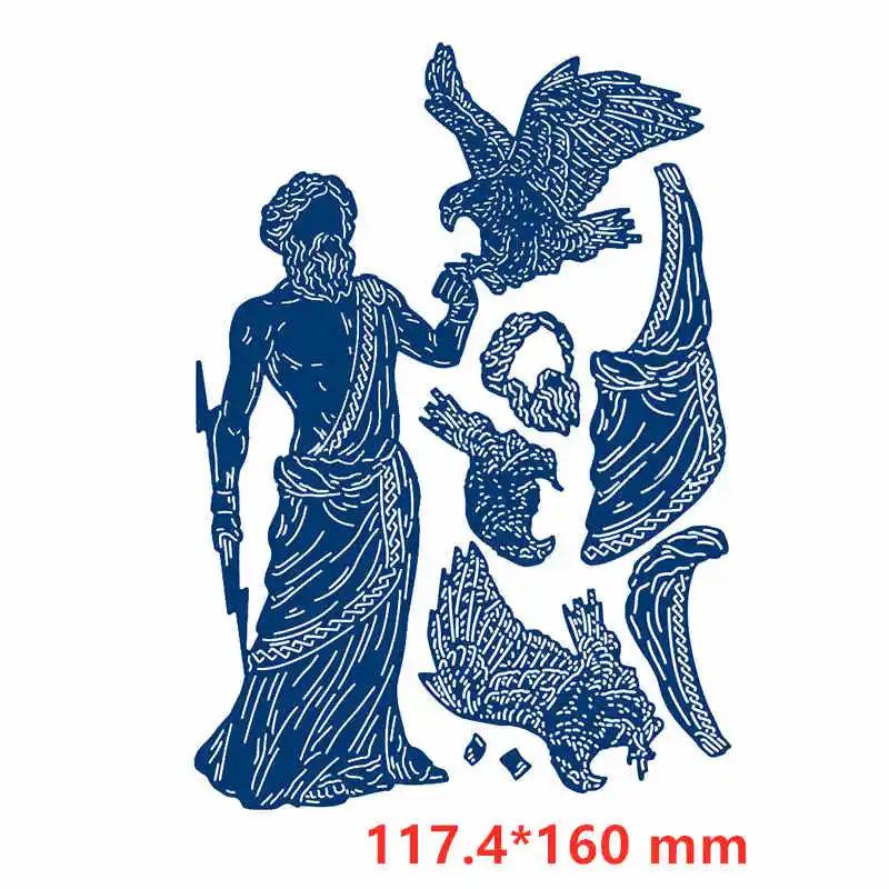 Picture 7 Римские цифры Zeus Athena греческий пейзаж металлические режущие штампы для DIY Scrarpbooking тиснение бумажный трафарет для изготовления открыток Новинка - Цвет: Picture 7