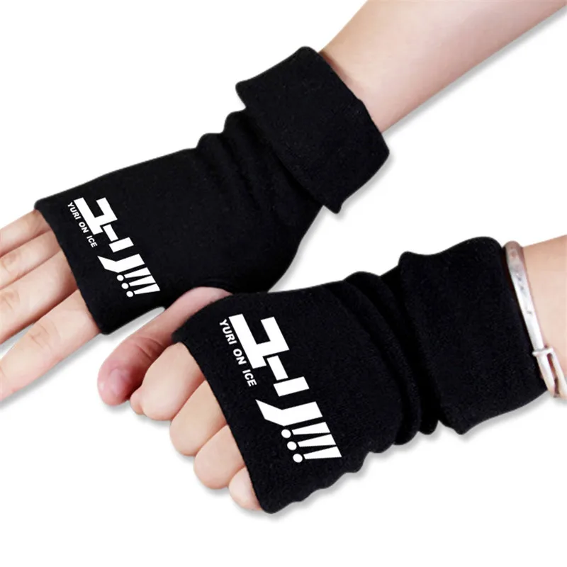 Мужские и женские аниме мультфильм Юри на льду маскарадное катание зимние теплые