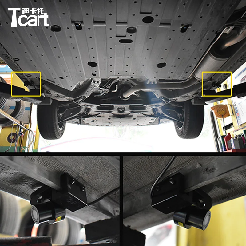 Tcart 2 шт. светодиодные на дверь автомобиля Открытие Предупреждение свет безопасно Авто Добро пожаловать лазерный проектор логотипа светильник Тень призрака для Защитные чехлы для сидений, сшитые специально для Toyota Corolla Rav4