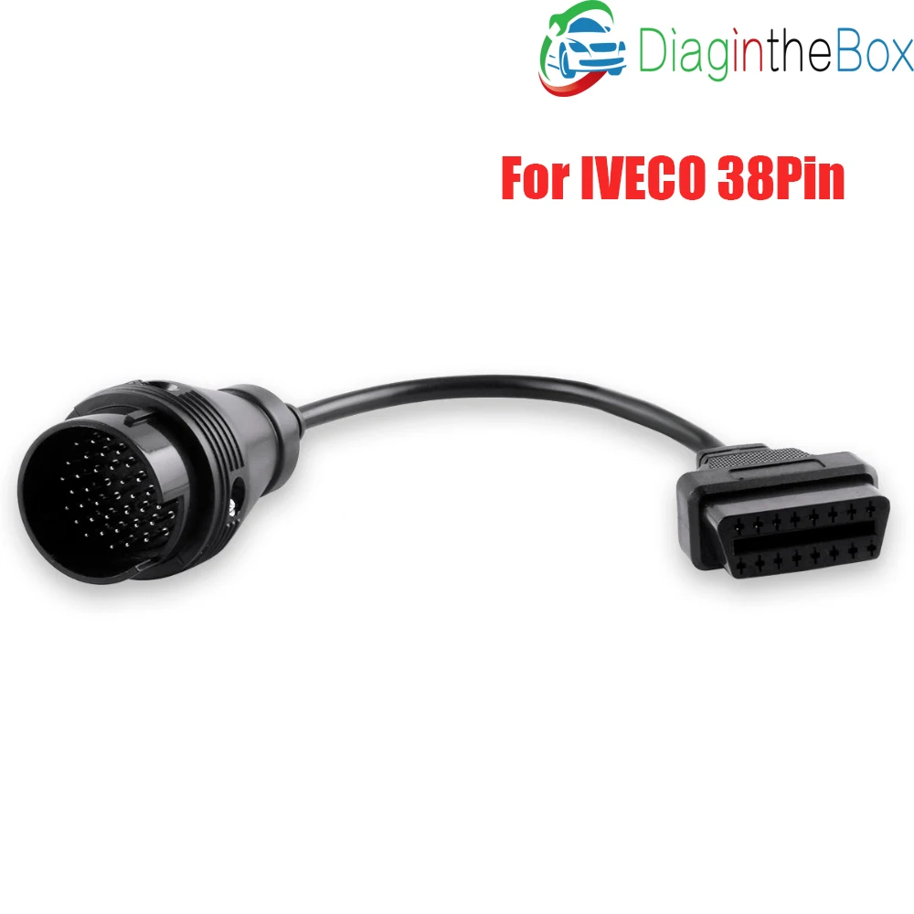 OBD 2 II кабель для Ивеко 38Pin obd 16 Pin разъем автомобильный интерфейс грузовиков