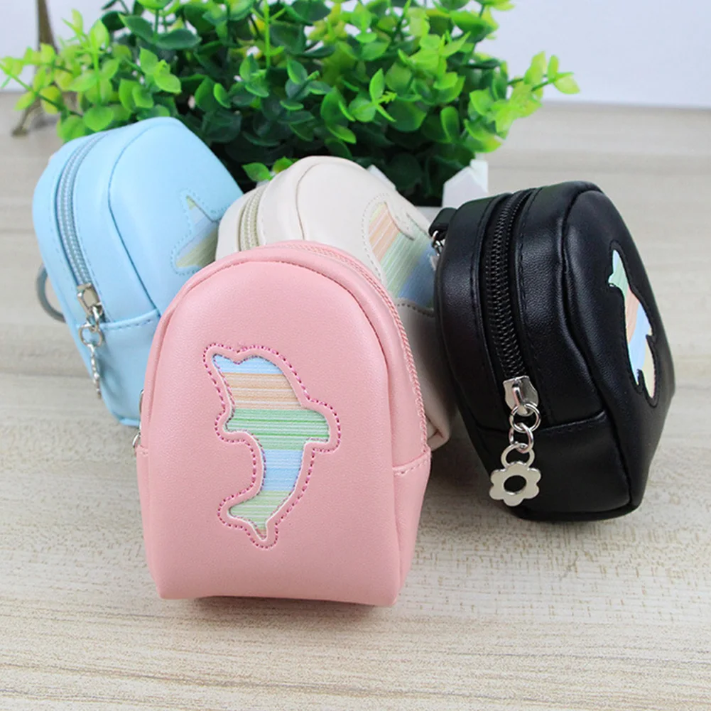 Милый мини кошелек из искусственной кожи с животным дельфином для женщин