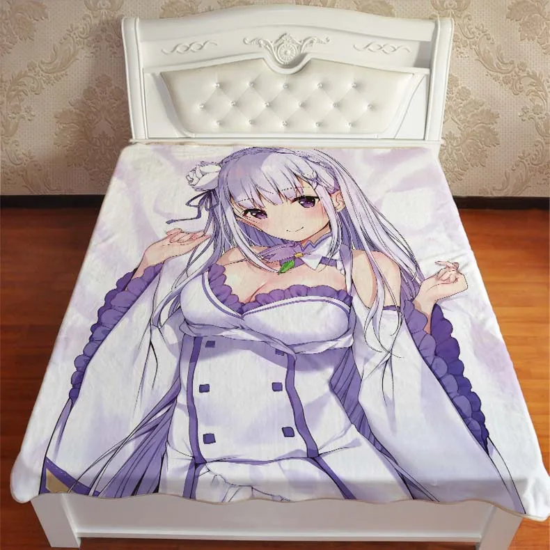Аниме Манга Re Zero Kara Hajimeru Isekai Seikatsu плед одеяло 005|Одеяла| |