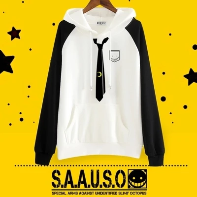 

[STOCK] Anime Ansatsu Assassination Classroom Printed Cosplay Fleece Hoodie S-XXL Pullover Top Tee Unisex