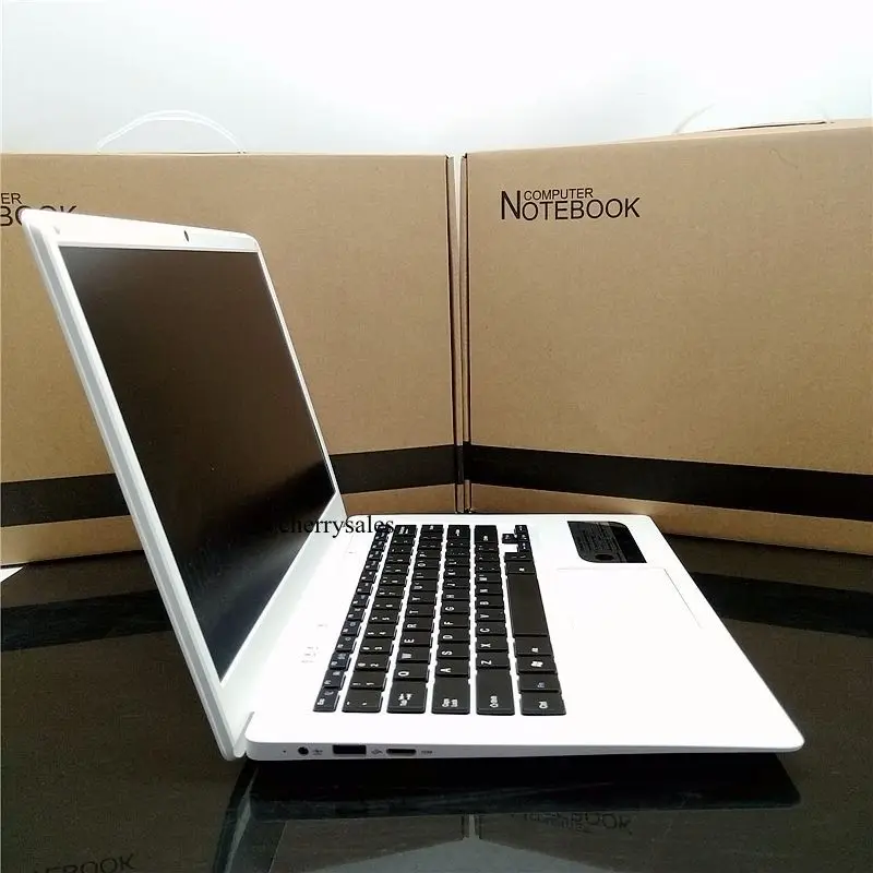 Ультратонкий ноутбук с Windows 10 14 дюймов 4 Гб + 64 ГБ Bluetooth Wi Fi HDMI Notbook четырехъядерный