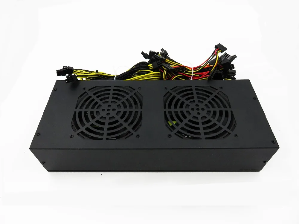 Universial 3600 Вт добыча PSU для Eth zec Rig Bitcoin Шахтер Antminer S7 S9 L3 + D3 platinum питание 8 GPU карты |