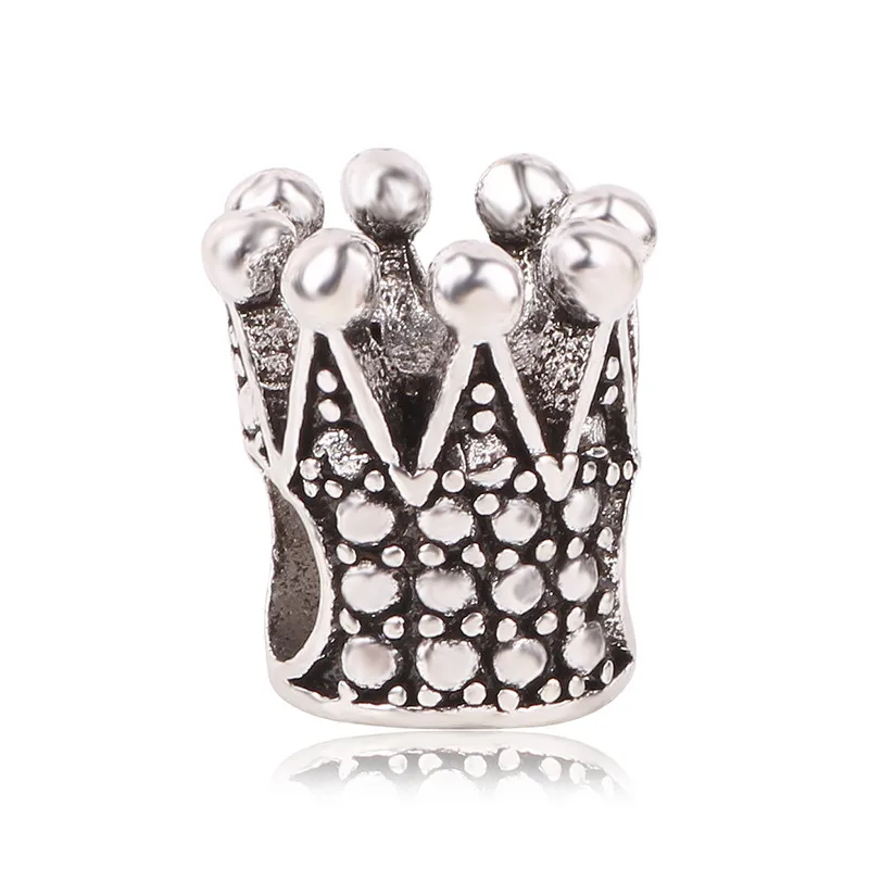 K059 Dodocharms, новинка, модные ювелирные изделия, браслет, Микки, серебро, пентаграмма, ожерелье, браслет, подвеска, Подходит для Pandora, бусина, в форме сердца, цвет - Цвет: K059