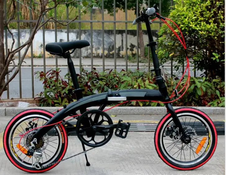 Алюминиевая складная рама для велосипеда Bicyle колеса 16 дюймов взрослых 46T кассета