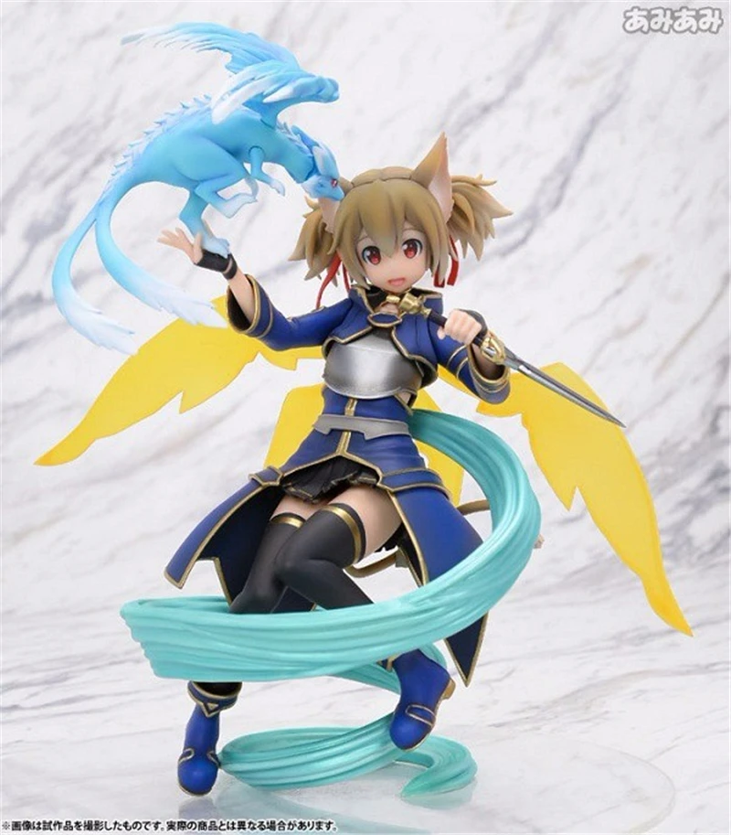 

Anime Sword Art Online Sexy Figure Funny Knights Shirica Ayano Keiko Silica PVC Action Figure Collection Model Toys Doll 20cm