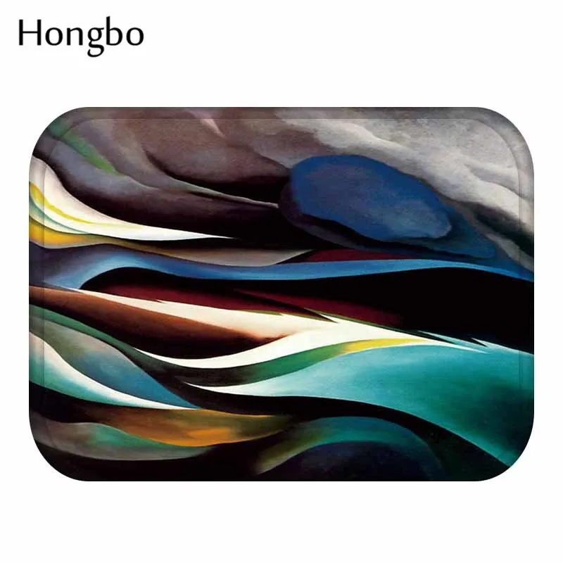 Hongbo нескользящий коврик для двери с масляной краской, коврик для коридора, коврик для входной двери, коврик для дома, для дома, для улицы, Декор - Цвет: 2