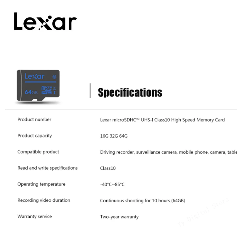 Карта памяти Lexar 16 ГБ 32 64 Гб micro sd C10 cartao de memoria tf карта Class10 скорость до 90 МБ/с./с для