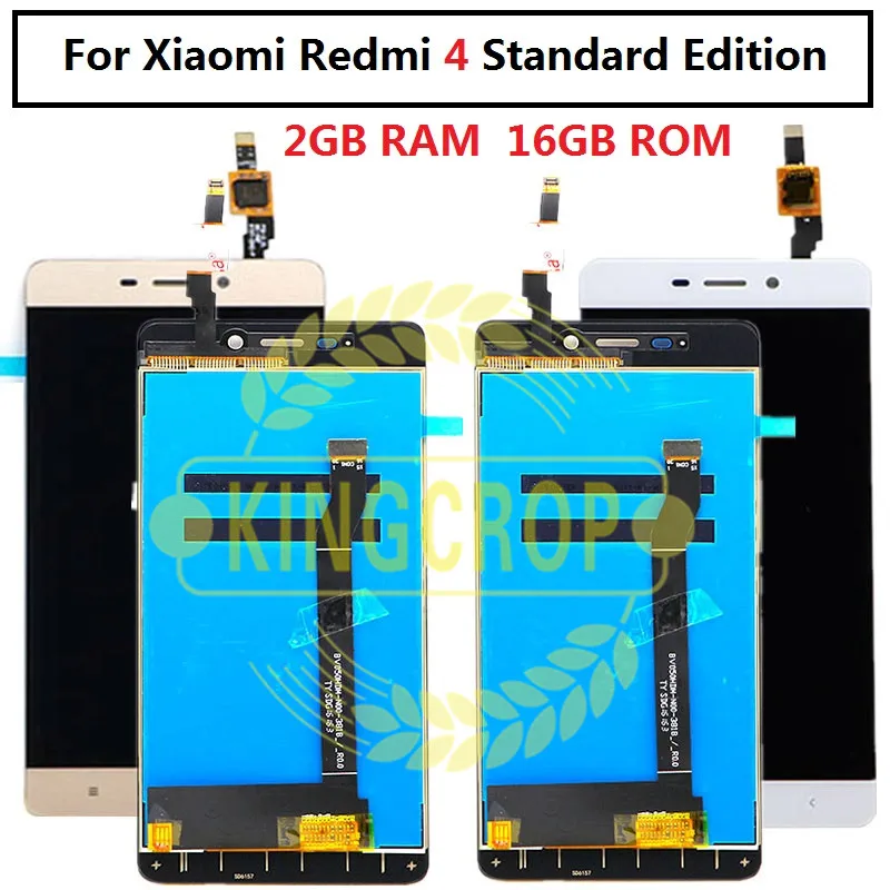 ЖК-дисплей для Xiaomi Redmi 4 с дигитайзером и сенсорным экраном | Мобильные телефоны