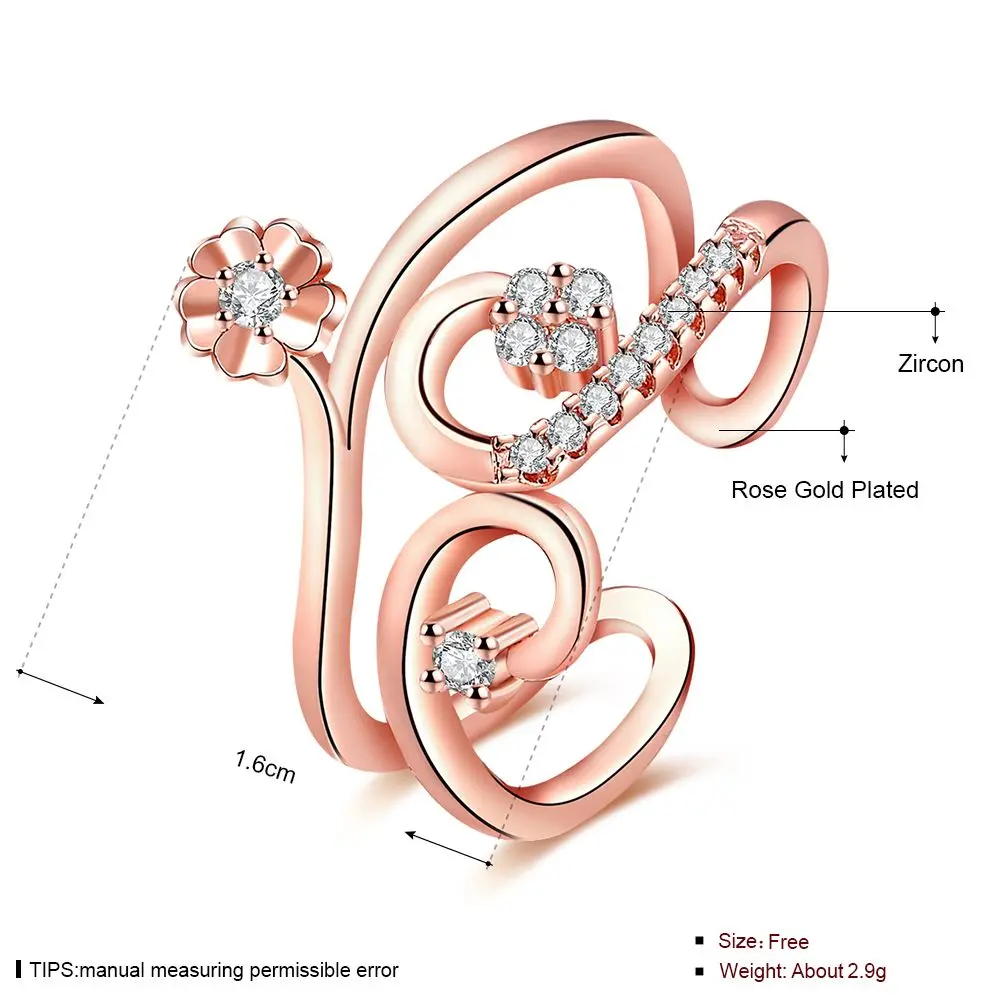 Новое поступление высокое качество Винтаж розовое золото/белое золото Цвет две