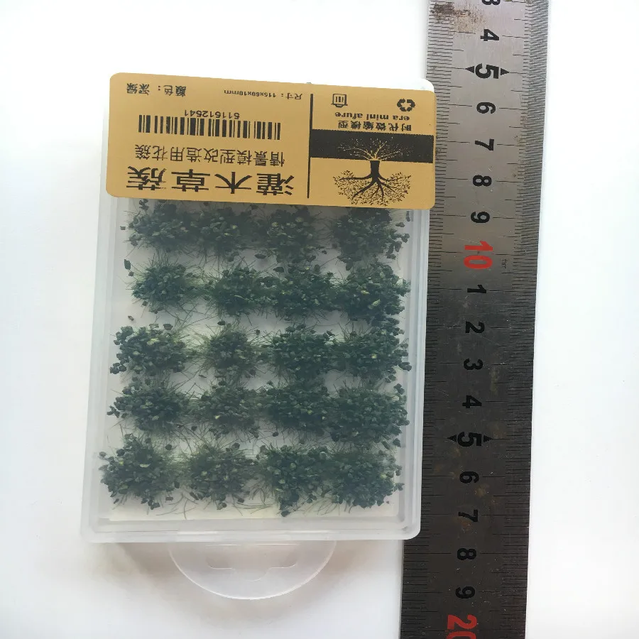 Имитация зеленой травы для песочного стола 28 шт./лот|Наборы сборки моделей| |