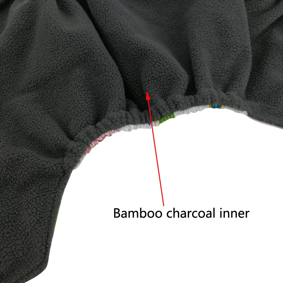 20 pcs naughty Baby Cloth Diapers Reusable Washable Pocket + Bamboo Inserts Free Shipping | Мать и ребенок