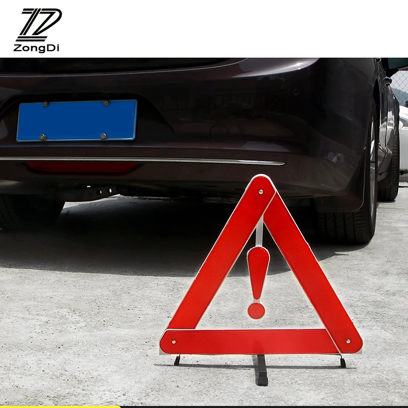 Светоотражающий треугольный предупреждающий знак ZD для Mercedes W203 W211 W204 W210 Benz BMW F10 E34