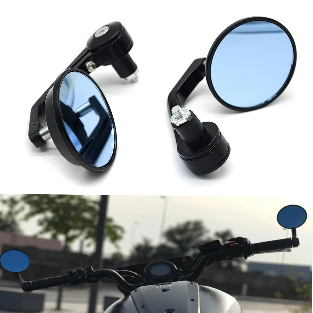 Универсальные 7/8 &quot22 мм мотоциклетные зеркала заднего вида для Honda CB CBR CBF XL Rebel XR230