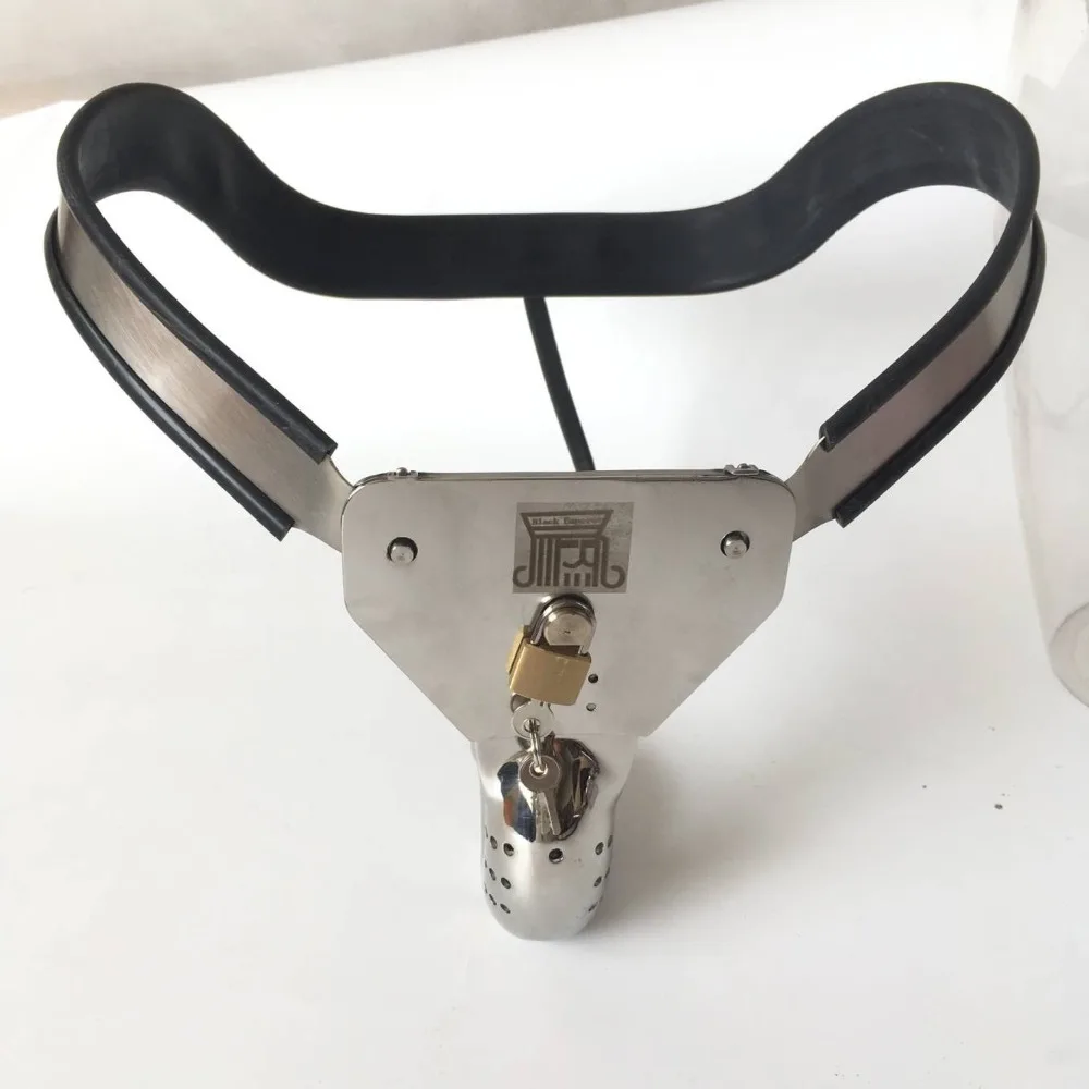 Arc Type Мужской Пояс верности из нержавеющей стали силиконовые трусики секс