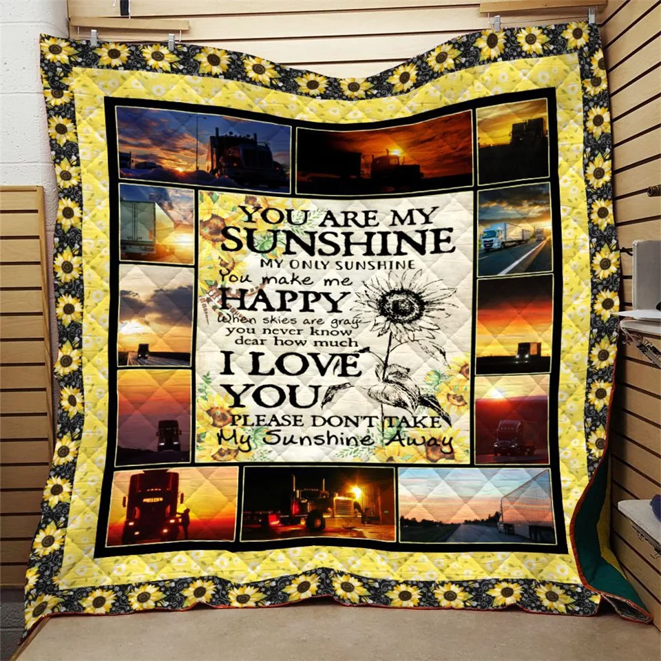 Мягкое всесезонное одеяло SOFTBATFY с принтом для водителя мягкое теплое Прямая