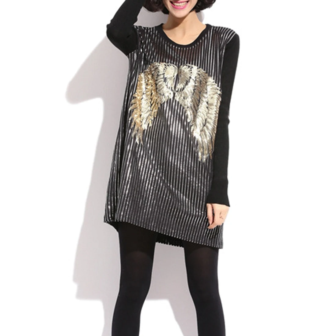 SDR 1 пара модных золотых/серебряных крылышков с блестками патчи для одежды