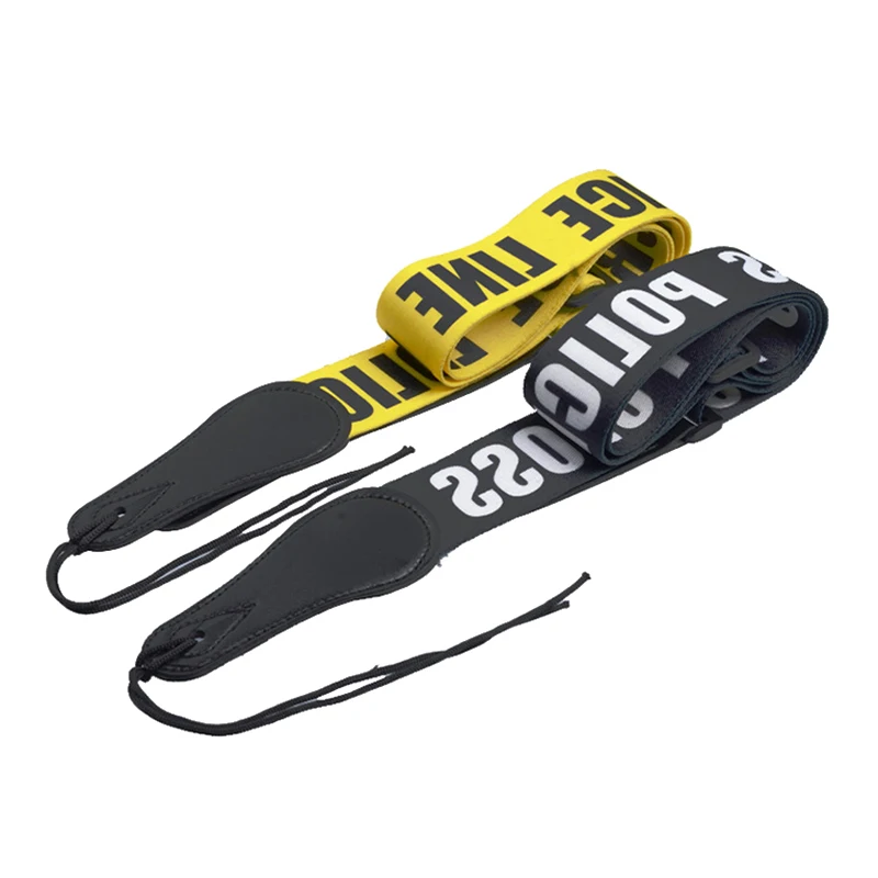 100 150 см регулируемый ремень для электрогитары черный желтый из искусственной