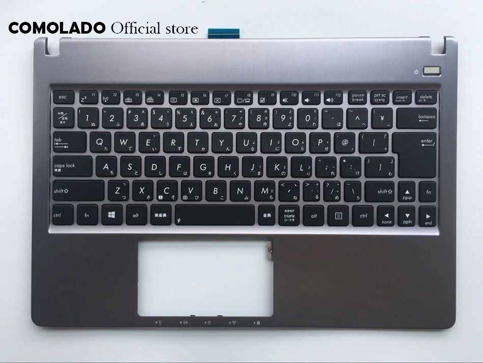 JP японская клавиатура для ASUS U47 U47A U47VC Подставка рук чехол с C оболочкой Раскладка |