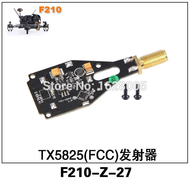 

Walkera F210 RC Дрон запасные части F210-Z-27 TX5825 (FCC) передатчик